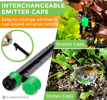 Adjustable water flow for precise watering